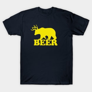 Funny "Beer" Design T-Shirt